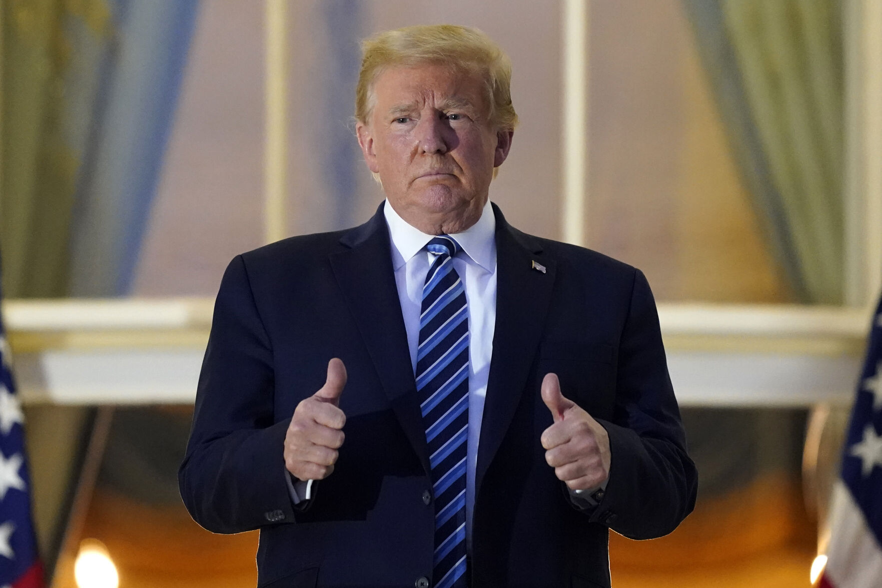 APTOPIX Virus Outbreak Trump